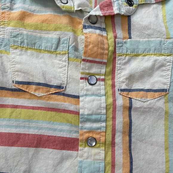 OshKosh: size 3T, short-sleeved button down - Picture 4 of 4